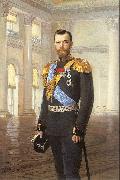 Lipgart, Earnest Emperor Nicholas II oil painting reproduction